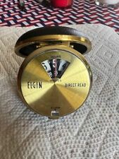 Reloj despertador de viaje de lectura directa vintage Elgin - RARO - #G62 segunda mano  Embacar hacia Argentina