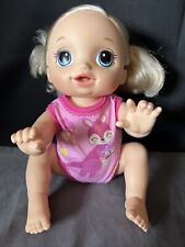 Used, Baby Alive Baby Go Bye Bye Blonde Hair Doll 30+ Phrases Set - 1-Diaper Working for sale  Shipping to South Africa