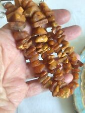 Natural amber necklace for sale  BOURNEMOUTH