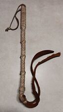 Vintage leather quirt for sale  Golden Valley