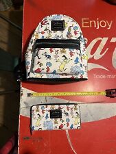 Mini mochila Loungefly Dr Seuss personajes con billetera a juego segunda mano  Embacar hacia Argentina