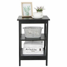 USED End Table Sofa Side End Storage Shelf Stand Versatile X-Design for sale  Shipping to South Africa