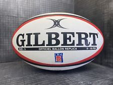 Réplica oficial de pelota de rugby Gilbert talla 5 TS LNR segunda mano  Embacar hacia Argentina