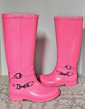 coach tara rain boots for sale  Rockville Centre