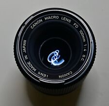 Lente macro Canon FD 100mm f4 com tubo de extensão FD 50--Testada, usado comprar usado  Enviando para Brazil