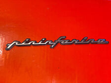 Genuine pininfarina badge for sale  MAUCHLINE