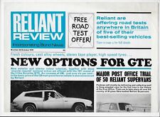 Reliant review october for sale  NEWMARKET