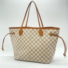 Autêntica bolsa Louis Vuitton Damier Azur Neverfull MM N51107 NS040388 comprar usado  Enviando para Brazil