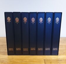 Stanley Gibbons Davo stamp album Great Britain 7 volumes 1840-2018 hingeless for sale  Shipping to South Africa