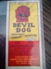 Firecracker label devil for sale  Kanab