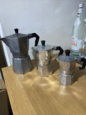 Three espresso makers for sale  VERWOOD