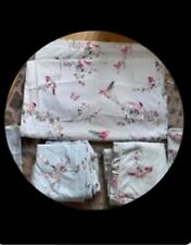 Used, Dunelm pale blue floral duvet and 72” curtain set for sale  Shipping to South Africa