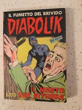 diabolik n 1 usato  Torino