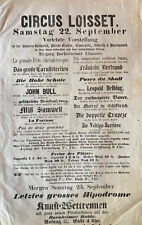 1880er jahre circus gebraucht kaufen  Berlin