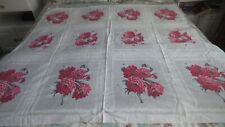 Vintage cotton tablecloth for sale  Kasson