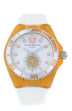 Relógio masculino TechnoMarine Cruise Beach borracha branca e mostrador quartzo 40 mm 113023 comprar usado  Enviando para Brazil