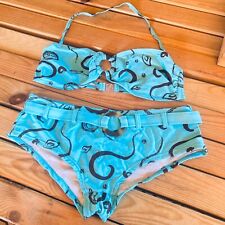 Maillot bain turquoise d'occasion  L'Aigle