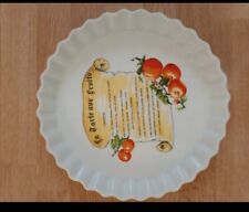 Plat tarte porcelaine d'occasion  Honfleur