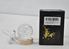 Sistema solar bola de cristal 3D luz noturna LED luminária esfera brilho removível comprar usado  Enviando para Brazil