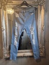 Ripped jeans size for sale  WREXHAM