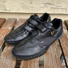 Vintage Puma Ferrari Y2K Men’s Cat Black  Sneakers Leather US 10 Driving Mostro for sale  Shipping to South Africa