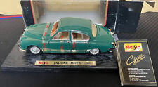 Jaguar Mark II de colección Maisto 1/18 1959 edición especial (folleto limitado incluido), usado segunda mano  Embacar hacia Argentina