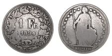 Franken 1894 schweizerische gebraucht kaufen  Rüppur