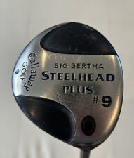 Callaway Golf Big Bertha Steelhead Plus 9 Wood Steelhead Plus Light Flex 41” for sale  Shipping to South Africa
