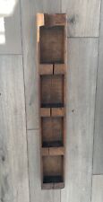 Antique Hand Carved Barn Wood Trough Tray 36” X 5.5” X 3” for sale  Shipping to South Africa