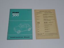 Fiat 500 libretto usato  Bussoleno