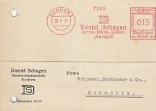 Aachen postkarte 1937 gebraucht kaufen  Leipzig