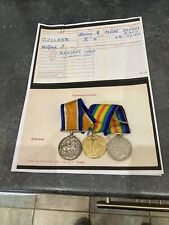 Ww1 pair medals for sale  LYNTON