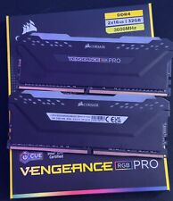 CORSAIR Vengeance RGB Pro 32GB (2 x 16GB) 288 pinos PC RAM DDR4 3600 (PC4 28800), usado comprar usado  Enviando para Brazil