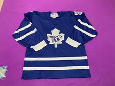 Camiseta masculina de hóquei azul NHL Toronto Maple Leafs CCM tamanho G comprar usado  Enviando para Brazil