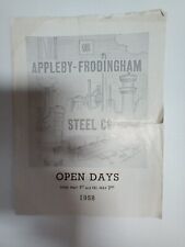 Appleby frodingham steel for sale  GAINSBOROUGH