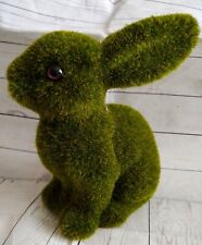 Flocked green bunny for sale  NOTTINGHAM