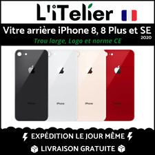 Vitre Arrière iPhone 8 / 8 Plus / SE 2020 - (CE + Logo) Big Hole - Haute Qualité d'occasion  Lyon III