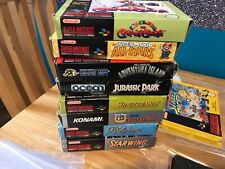 Super Nintendo SNES games, used for sale  Shipping to Canada