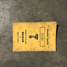 Hyster winch parts for sale  Boise