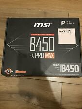 Msi b450 pro for sale  LONDON