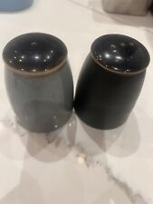 black salt pepper pots for sale  SHEFFIELD
