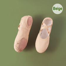 Niños Cuero PU Zapatos de Ballet Niñas Suela Suave Baile Pantuflas Niños Zapatos de Baile segunda mano  Embacar hacia Argentina