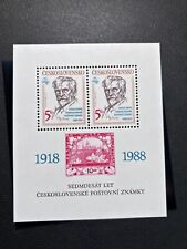 Czechoslovakia stamps 1988 d'occasion  Le Havre-