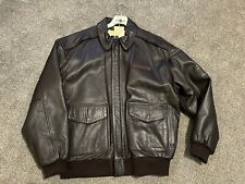 Avirex leather jacket for sale  Shipping to Ireland