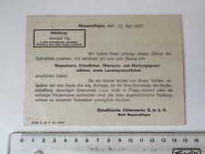 Mitteilung 1929 schwäbische gebraucht kaufen  Berlin