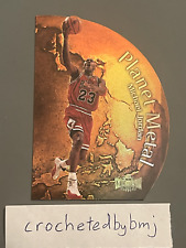 1998 Skybox Metal Universe Planet Metal 1 de 15 PM Michael Jordan Chicago Bulls comprar usado  Enviando para Brazil