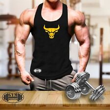 Bull Vest Gym Clothing Bodybuilding Training Workout Exercise Boxing Tank Top for sale  Shipping to South Africa