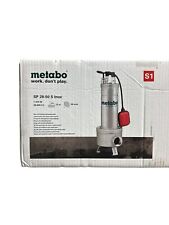 Metabo inox schmutzwasserpumpe gebraucht kaufen  Eichendorf