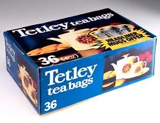 Vintage tetley teabags for sale  UK