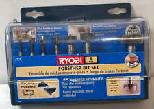 Ryobi Forstner Drill Bit Set 3 Flat Shank Compatible Drilling Power Tool 7 Pcs for sale  Shipping to South Africa